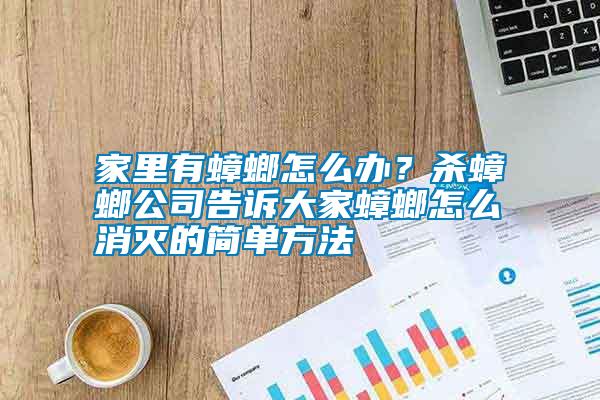 家里有蟑螂怎么辦？殺蟑螂公司告訴大家蟑螂怎么消滅的簡(jiǎn)單方法