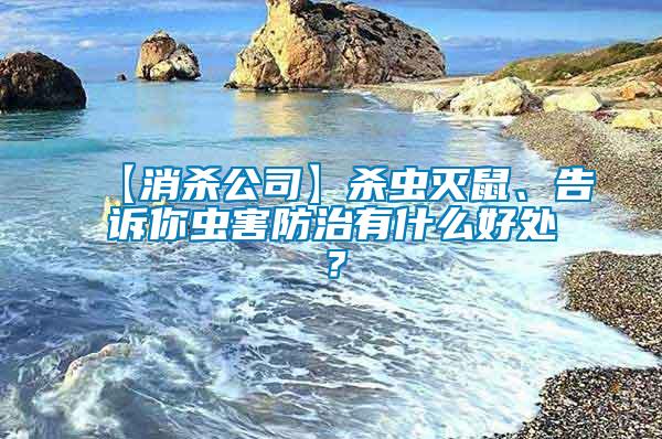 【消殺公司】殺蟲(chóng)滅鼠、告訴你蟲(chóng)害防治有什么好處？