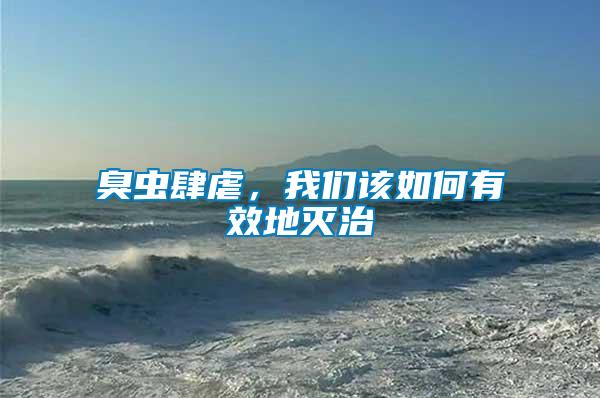 臭蟲(chóng)肆虐，我們?cè)撊绾斡行У販缰?/></p>
             <p style=