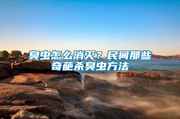 臭蟲(chóng)怎么消滅？民間那些奇葩殺臭蟲(chóng)方法