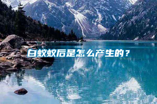 白蟻蟻后是怎么產(chǎn)生的？