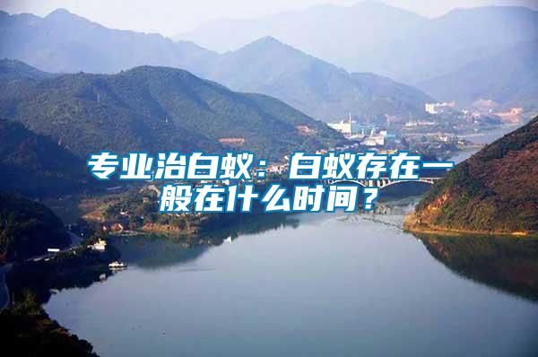 專業(yè)治白蟻：白蟻存在一般在什么時(shí)間？