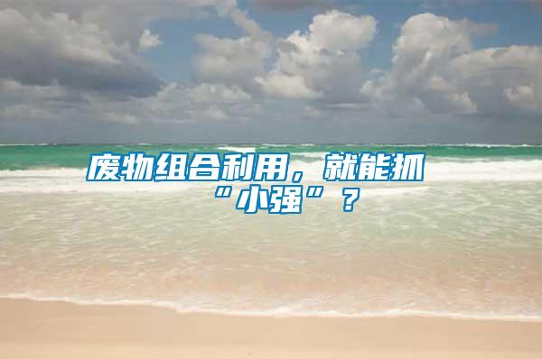 廢物組合利用，就能抓“小強(qiáng)”？