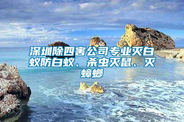 深圳除四害公司專業(yè)滅白蟻防白蟻、殺蟲滅鼠、滅蟑螂