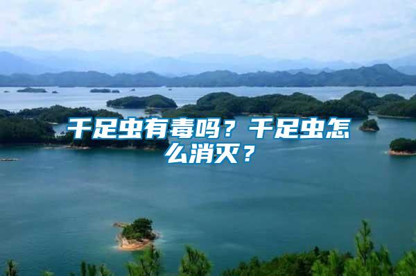 千足蟲有毒嗎？千足蟲怎么消滅？