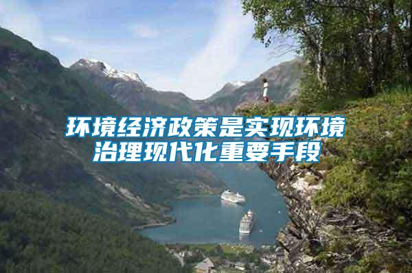 環(huán)境經(jīng)濟(jì)政策是實現(xiàn)環(huán)境治理現(xiàn)代化重要手段
