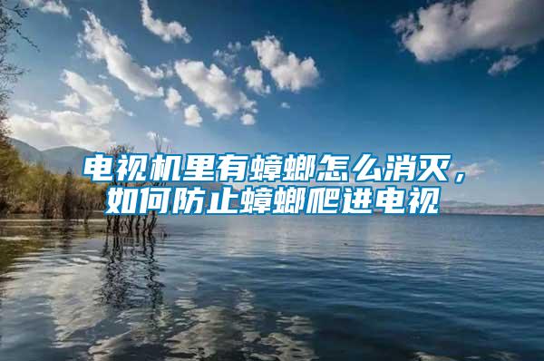 電視機(jī)里有蟑螂怎么消滅，如何防止蟑螂爬進(jìn)電視