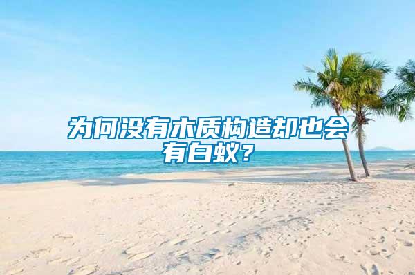 為何沒(méi)有木質(zhì)構(gòu)造卻也會(huì)有白蟻？