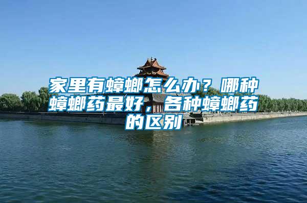 家里有蟑螂怎么辦？哪種蟑螂藥最好，各種蟑螂藥的區(qū)別