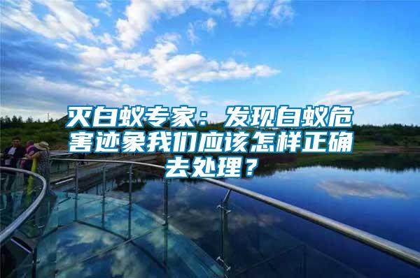 滅白蟻專家：發(fā)現(xiàn)白蟻危害跡象我們應(yīng)該怎樣正確去處理？