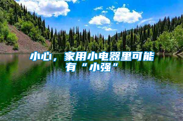 小心，家用小電器里可能有“小強(qiáng)”