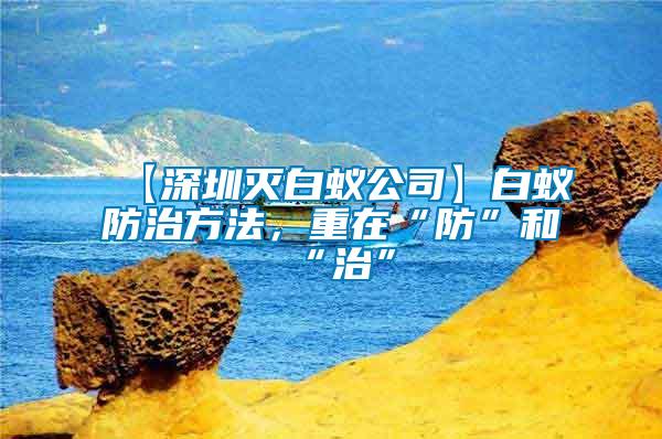 【深圳滅白蟻公司】白蟻防治方法，重在“防”和“治”