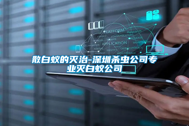 散白蟻的滅治-深圳殺蟲(chóng)公司專(zhuān)業(yè)滅白蟻公司